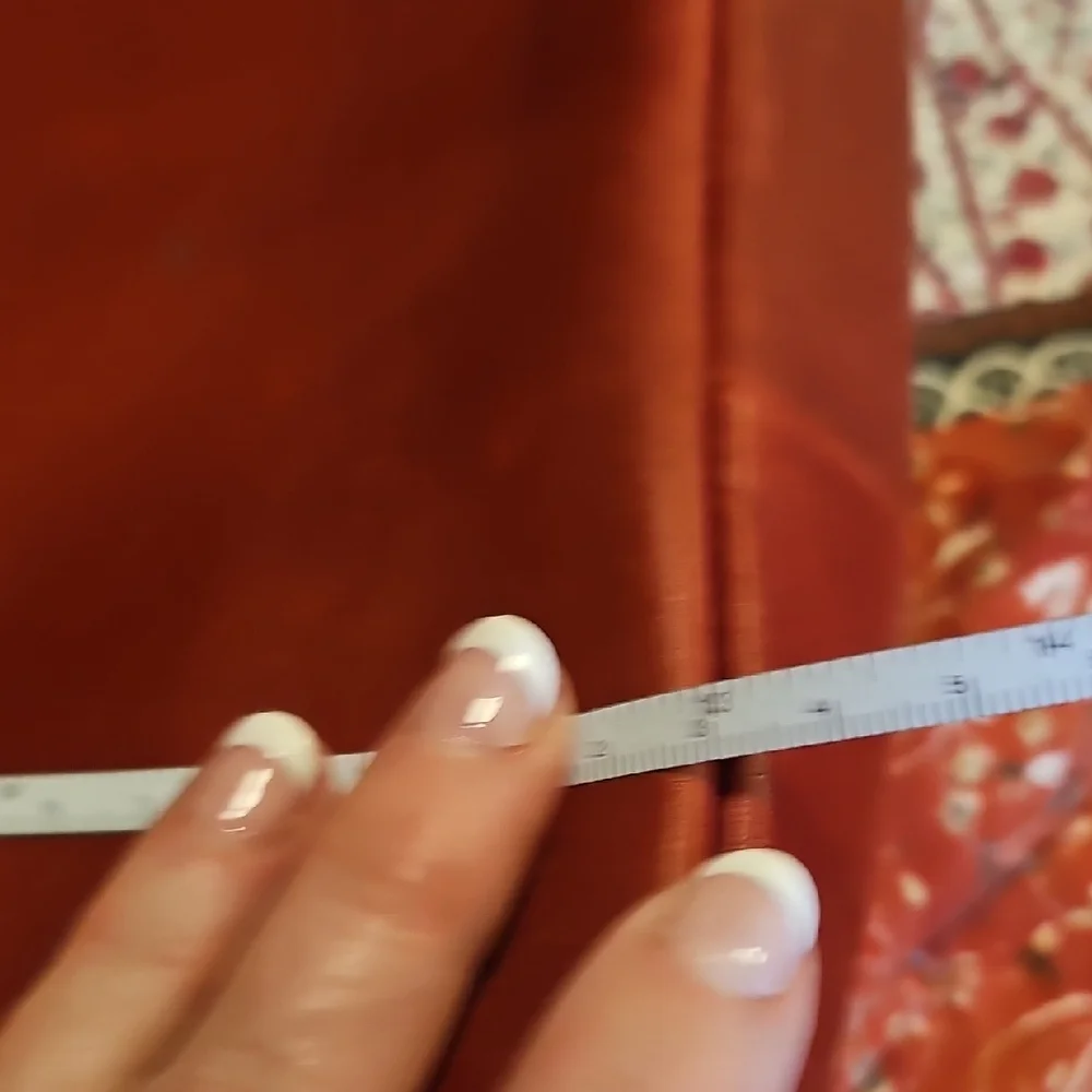 Red Genuine Leather Born Tote Bag - Picture 8 of 11